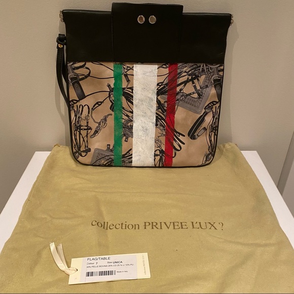 Collection Privee L’ux Flag bag Clutch - Picture 2 of 4